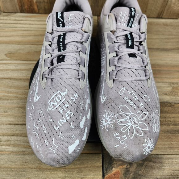 Mens Nike Air Zoom Pegasus 38 x NB Nathan Bell size 13 Athletic Running Shoes - Picture 3 of 10